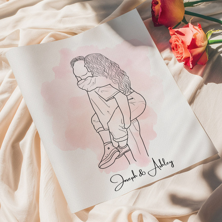 Valentine Gift for Husband | Valentine Canvas Prints Wall Art