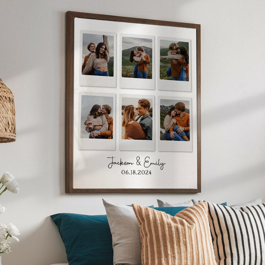 Valentine Gift for Husband | Custom Canvas Wall Art