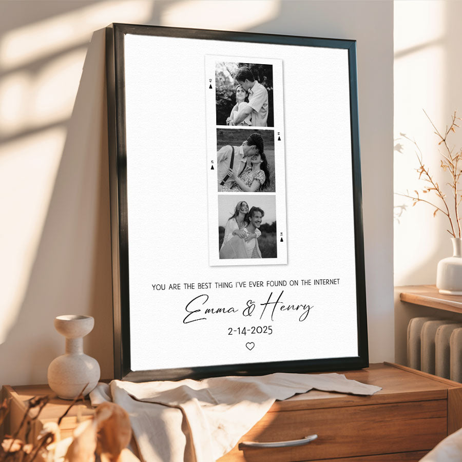 Valentine Gift for Husband | Valentines Canvas Art Prints