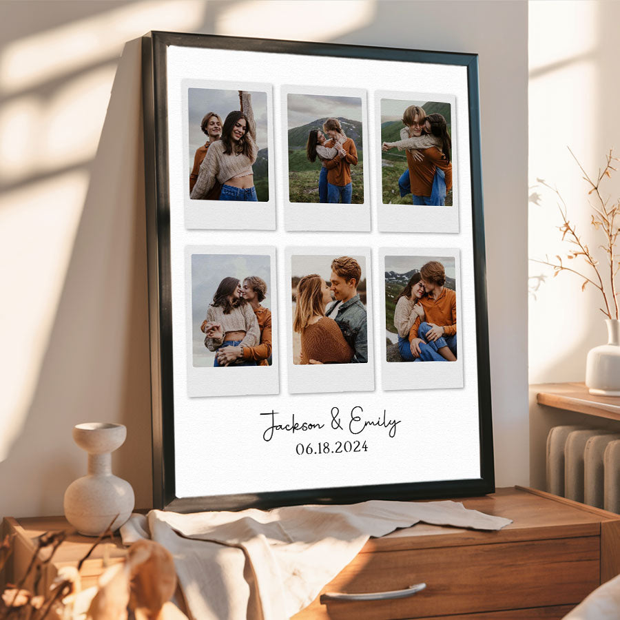 Valentine Gift for Husband | Custom Canvas Wall Art