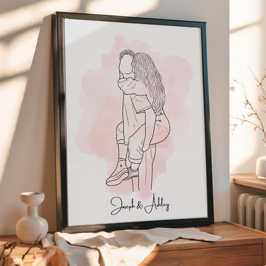 Valentine Gift for Husband | Valentine Canvas Prints Wall Art