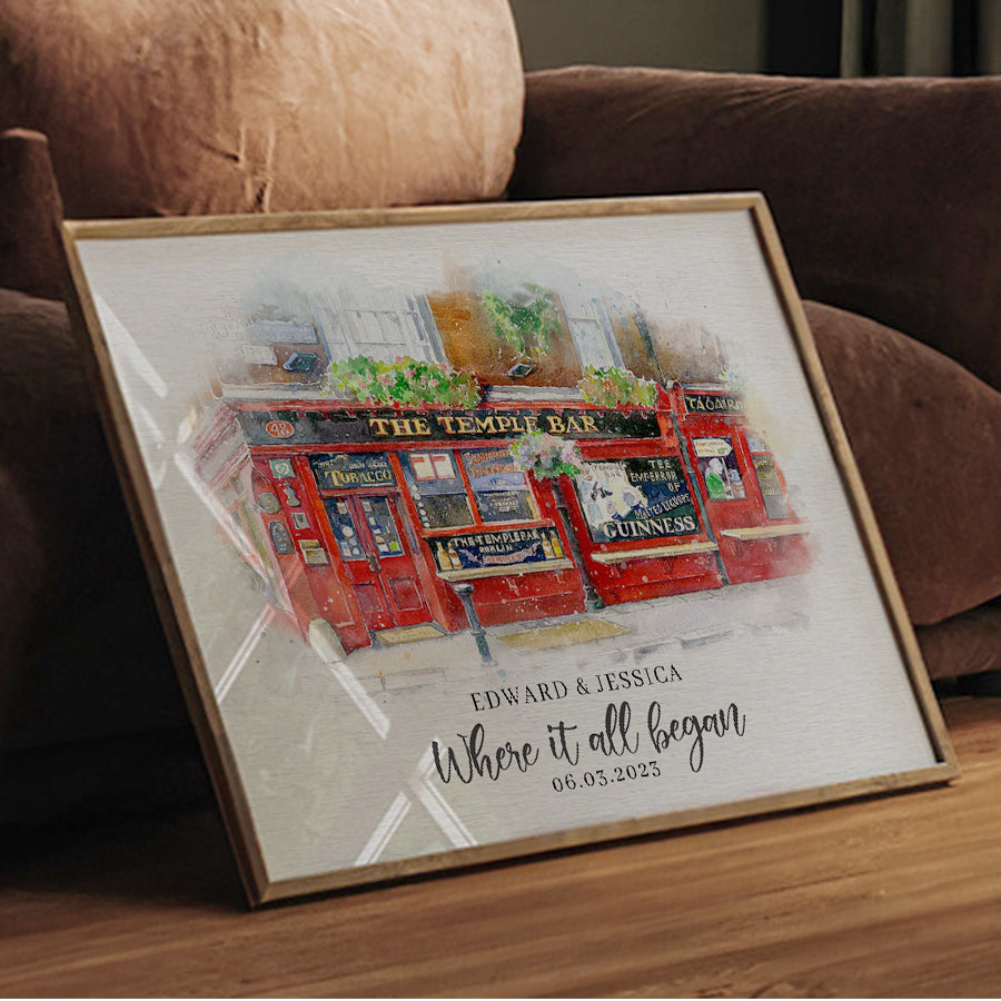 Valentine’s Day Gifts Personalized | Valentines Day Gifts for Him Personalised | Where It All Began