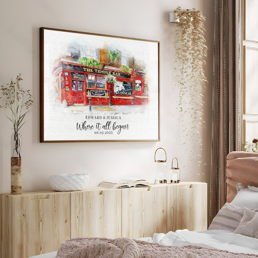 Valentine’s Day Gifts Personalized | Valentines Day Gifts for Him Personalised | Where It All Began