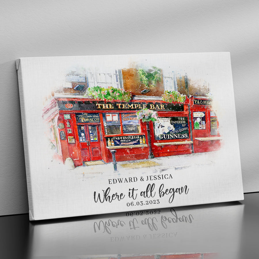 Valentine’s Day Gifts Personalized | Valentines Day Gifts for Him Personalised | Where It All Began